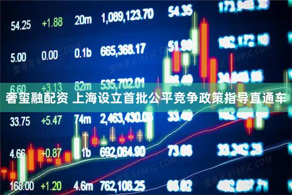 奢玺融配资 上海设立首批公平竞争政策指导直通车